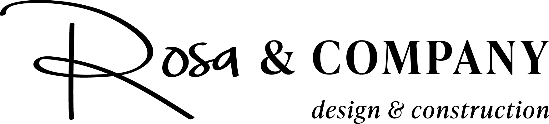 Rosa and Company Construction logo